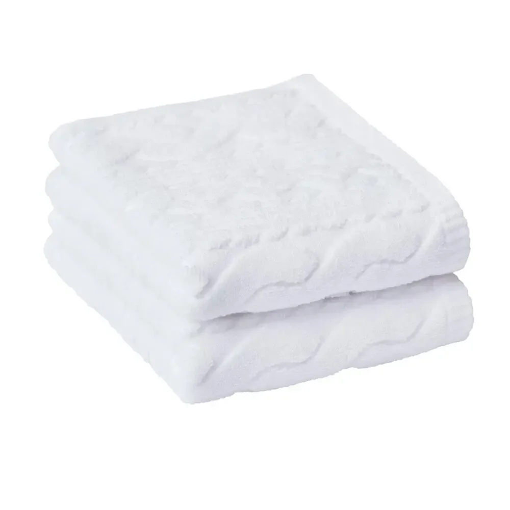 Better Homes and Gardens Soft Holiday Decor 2-Pack Cable Knit Hand Towel Set